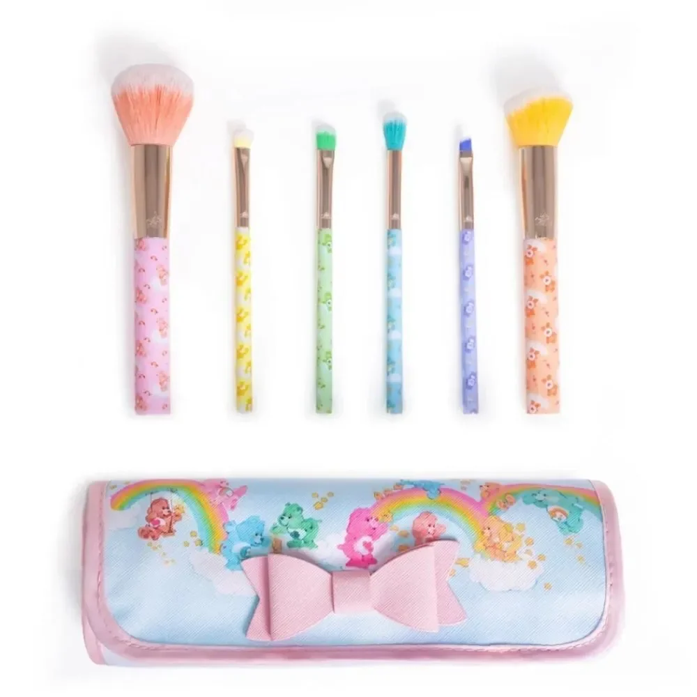 Care Bears x Impressions 6-PC‎ Dreamland Makeup Brush Set & Roll-Up Case